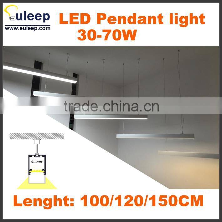 UL/SAA/TUV dimmable led linear led light, office light pendant light