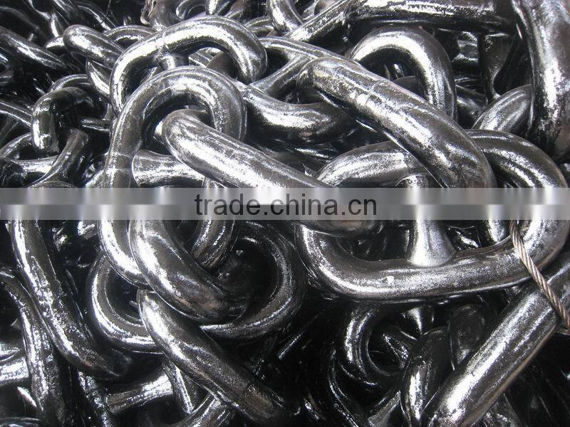 Hot Sale Black Coated Alloy Link Chain for manufacturer