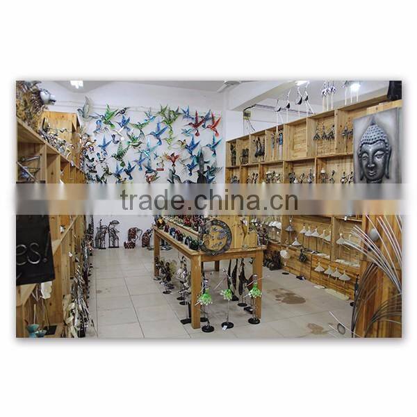 Wholesale Homemade Wall Hanging Flower Art Metal Crafts for Home Decor