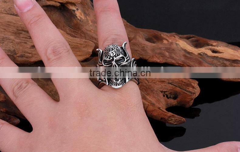 KSTONE Latest design cool mens punk rock jewelry ring