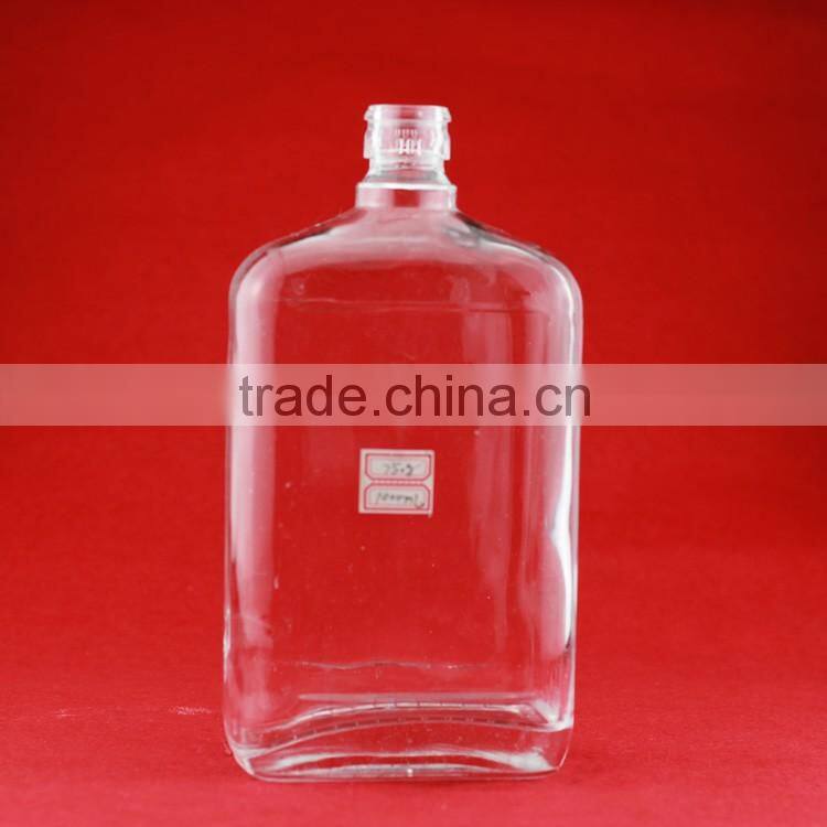Cheapest 1 liter bottle spirit wine bottle glass tequila bottle
