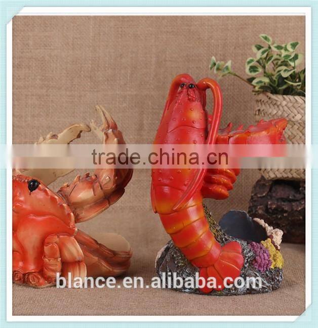 decorative wine bottle holder crab and lobster design