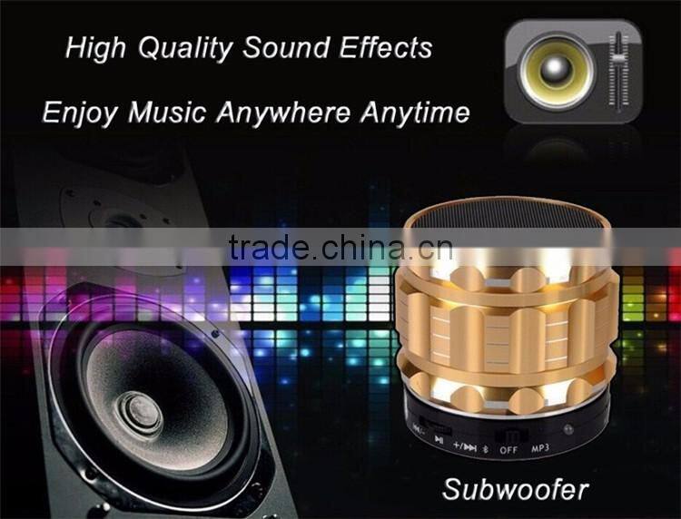 Portable Mini Bluetooth Speaker Super Bass Stereo Wireless Speakers Handsfree Loudspeaker With Mic +TF Card Slot For Laptop/PC