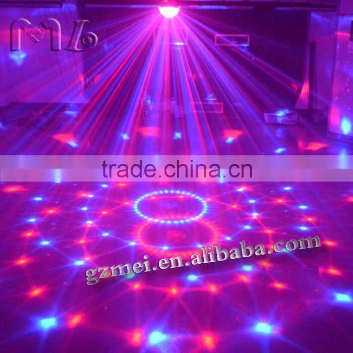LED small pattern/spot dmx rgb crystal magic ball for sale
