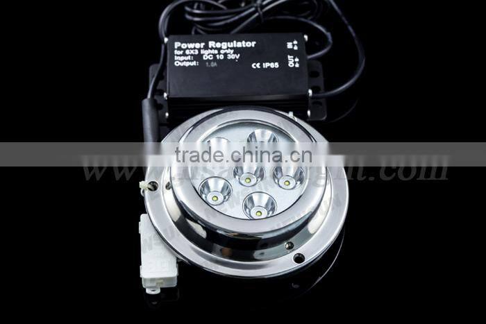 18w Stainless Steel LED Aquarium Light For Marine Use Pool Light For Barge