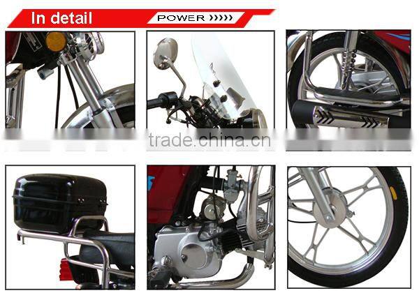 WONJAN ALPHA gas powered 70cc Street Bike WJ50 with EEC certification