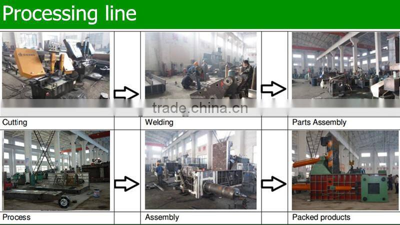 YQD-2500 New arrival factory price automatic hydraulic old car press scrap car baler CE