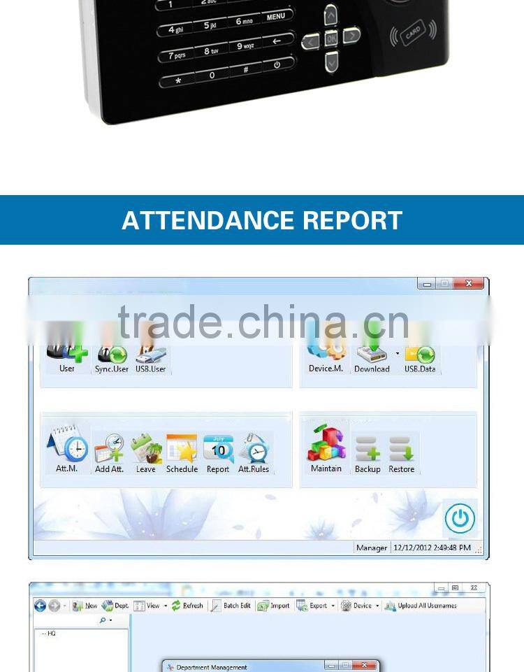 OEM Biometric attendance finger print