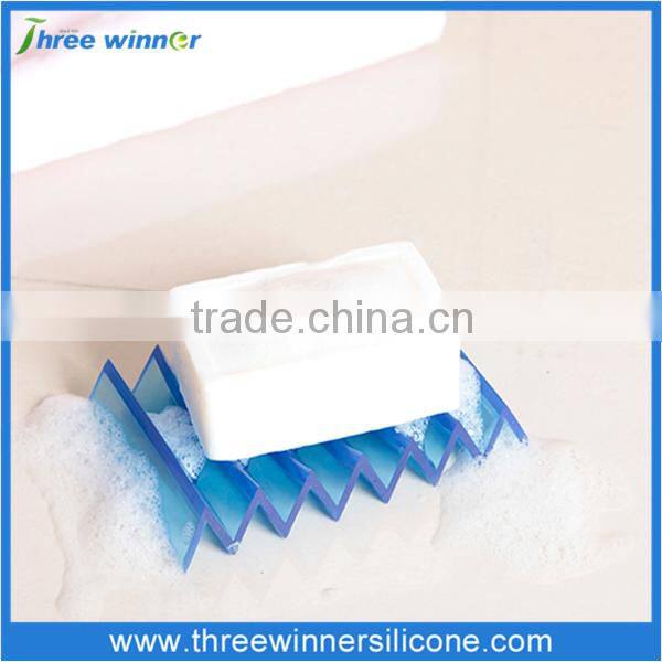 hot sale wholesale silicone soap dish silicone soap holder