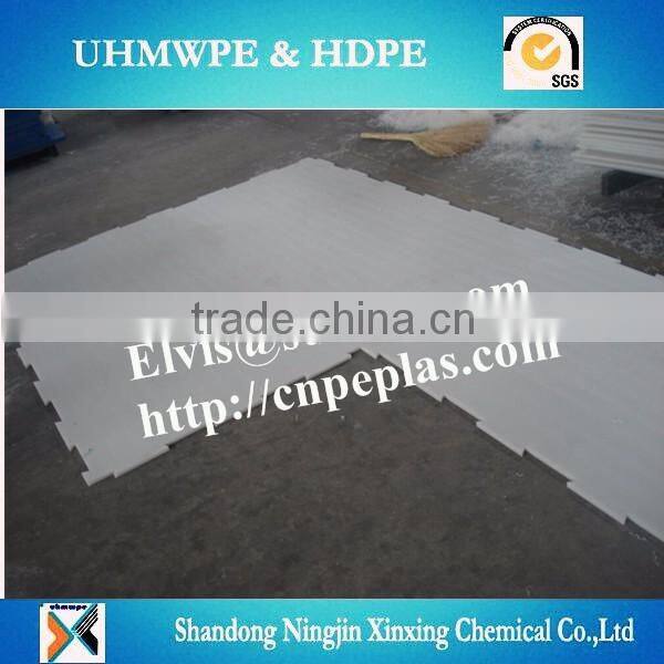 plastic synthetic ice boards/rolling skating panel/HDPE polyethylene Dasher Board