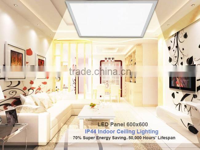 Silver Frame 595*595*8.5MM CRI>80 TUV-CE, GS,CB,SAA Ceiling Recessed LED Light Panel 600*600 40W