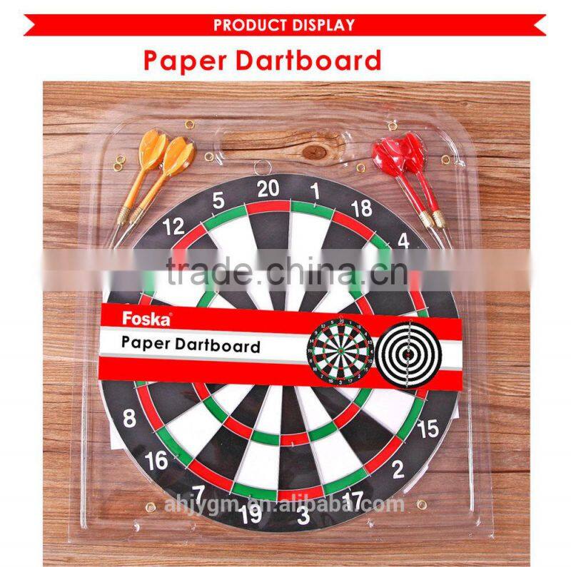 Good Quality Two Sides Paper Dartboard