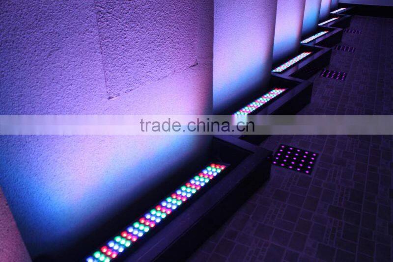 Waterproof CE RoHS approved dimmer rgb led wall washer DMX512