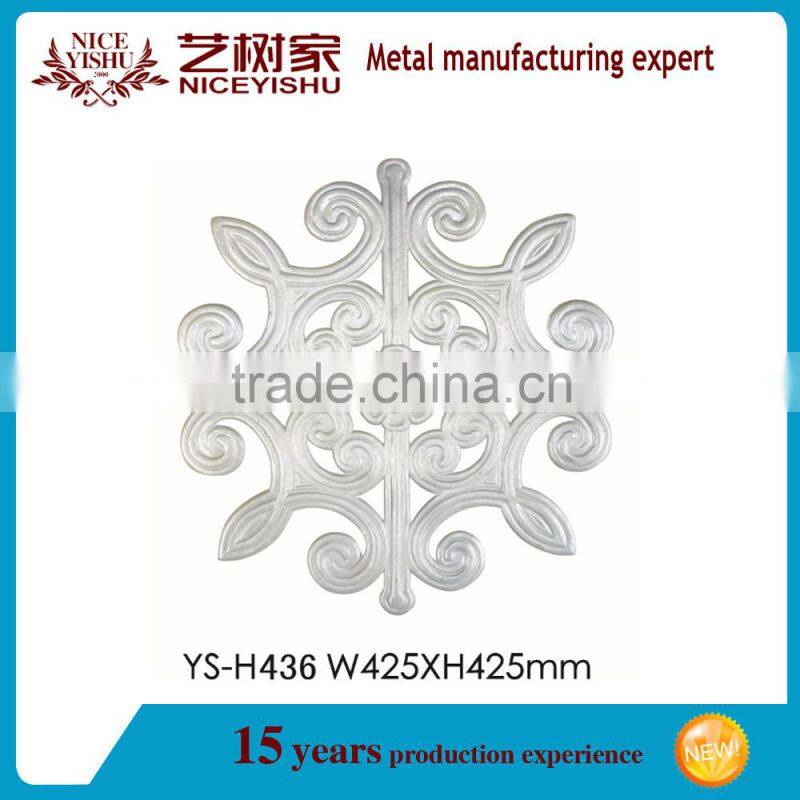 Cast Iron Metal Ornaments For Gate Decoration