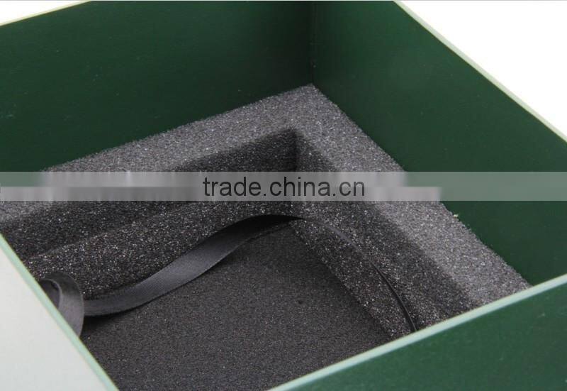 Handmade Custom made paper box packaging with sponge insert