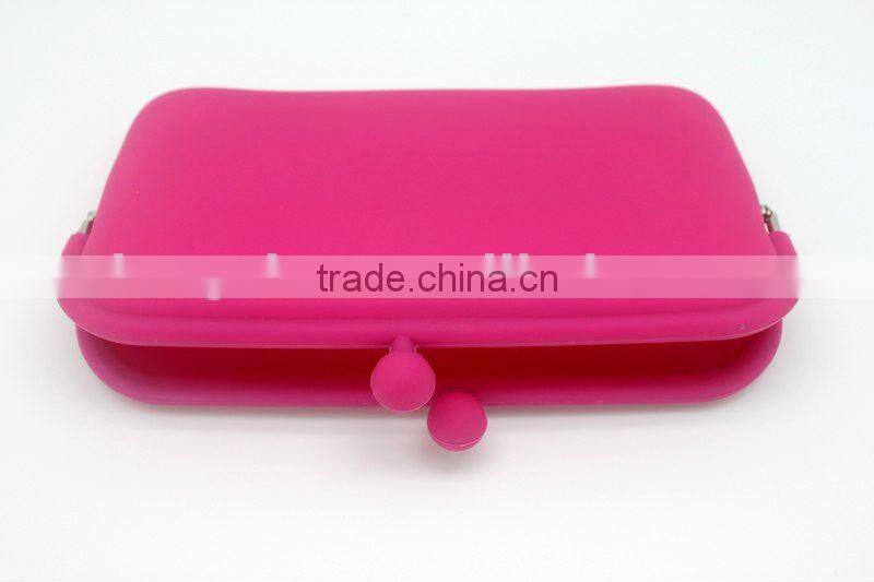 whole sell famous silicone cosmetic bag