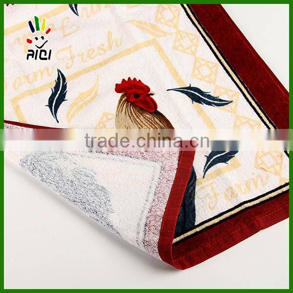 100% cotton plain white cotton tea towels/kitchen towels