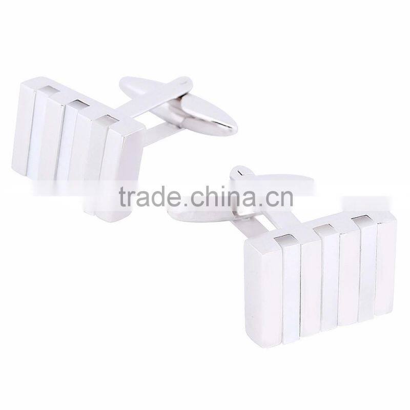 New Arrived Quick Lead MOP Engraved Cufflinks For Men