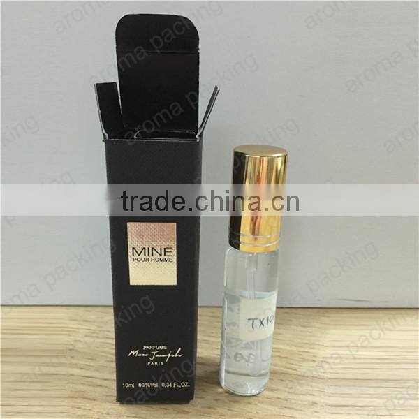 Personal Care Industrial Use perfume bottle boxes packaging for roll on bottle