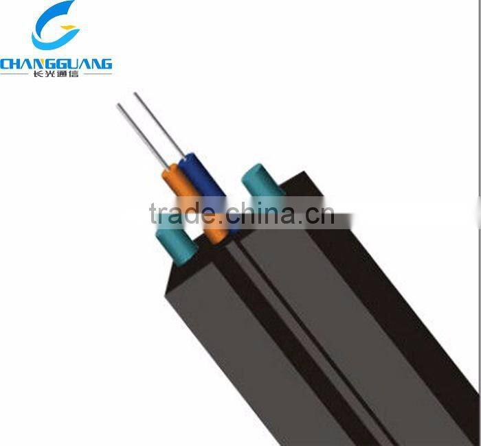 Hot Sale !Changguang FTTH GJXFH single/multimode 50 125 fiber optical cable FRP lszh G652d China
