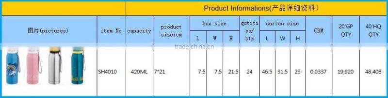 SH4010 double vacuum flask kettle mug stainless steel