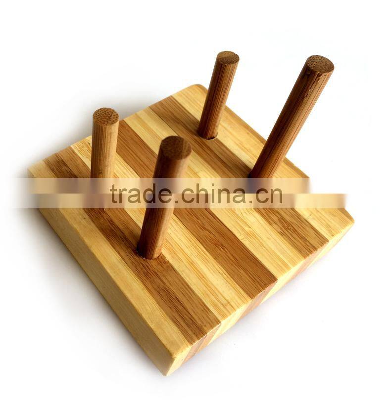 BH018 Multi functions bamboo cutting board holder portable board stander utensils set home appliance