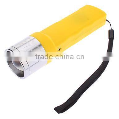 crank dynamo led rechargeable flashlight