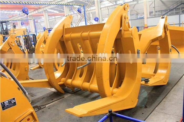 China OEM SDLG 4 Ton Wheel Loader Optional Equipment Quick-Change Log Grapple (1814*1619mm) For SDLG LG946L