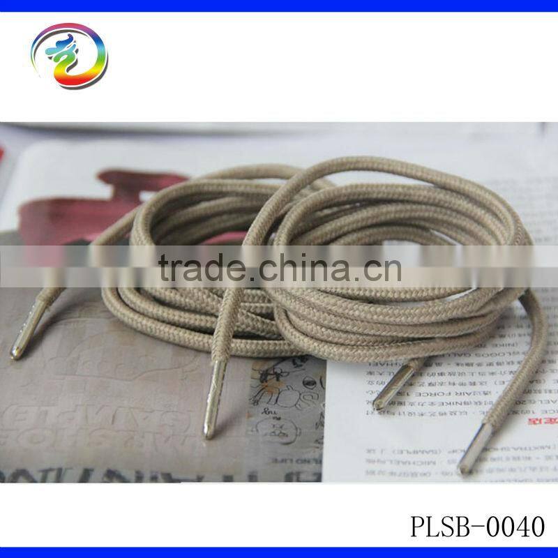 Fashion Polyester Cotton Round Shoelace