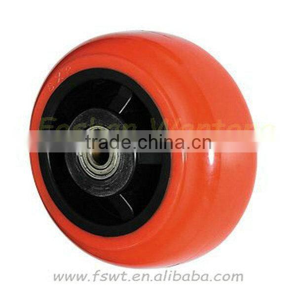 Heavy Duty Korean Polyurethane Hardware Monowheel Caster Wheel