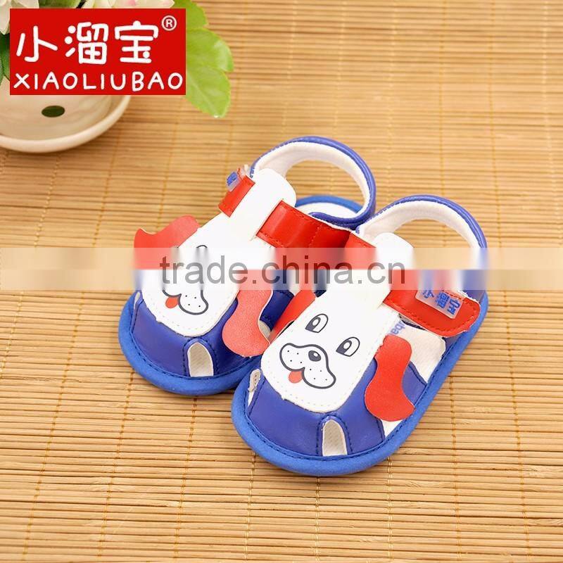 2016 New arrival baby girl shoes roman baby sandal leather baby shoes