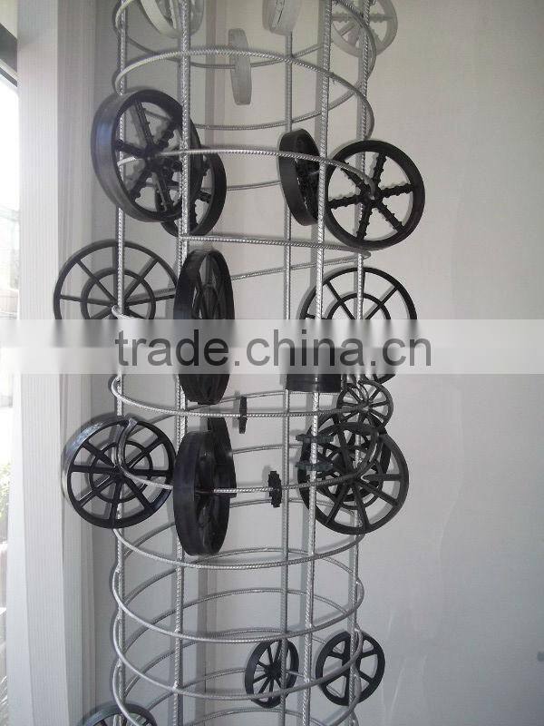 round plastic spacer for concrete construction in Turkey