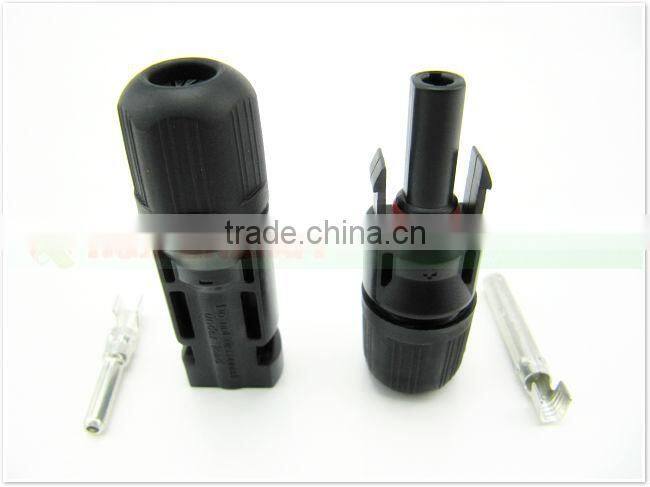 Solar panel electrical connector