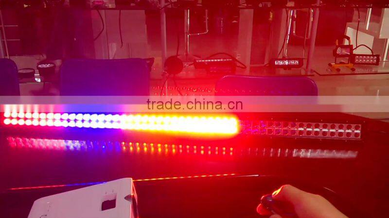 288W 50inch rgb led bar light halo with bluetooth remotes