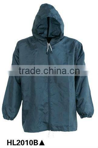 HL2010B nylon Windbreaker jacket/rainwear