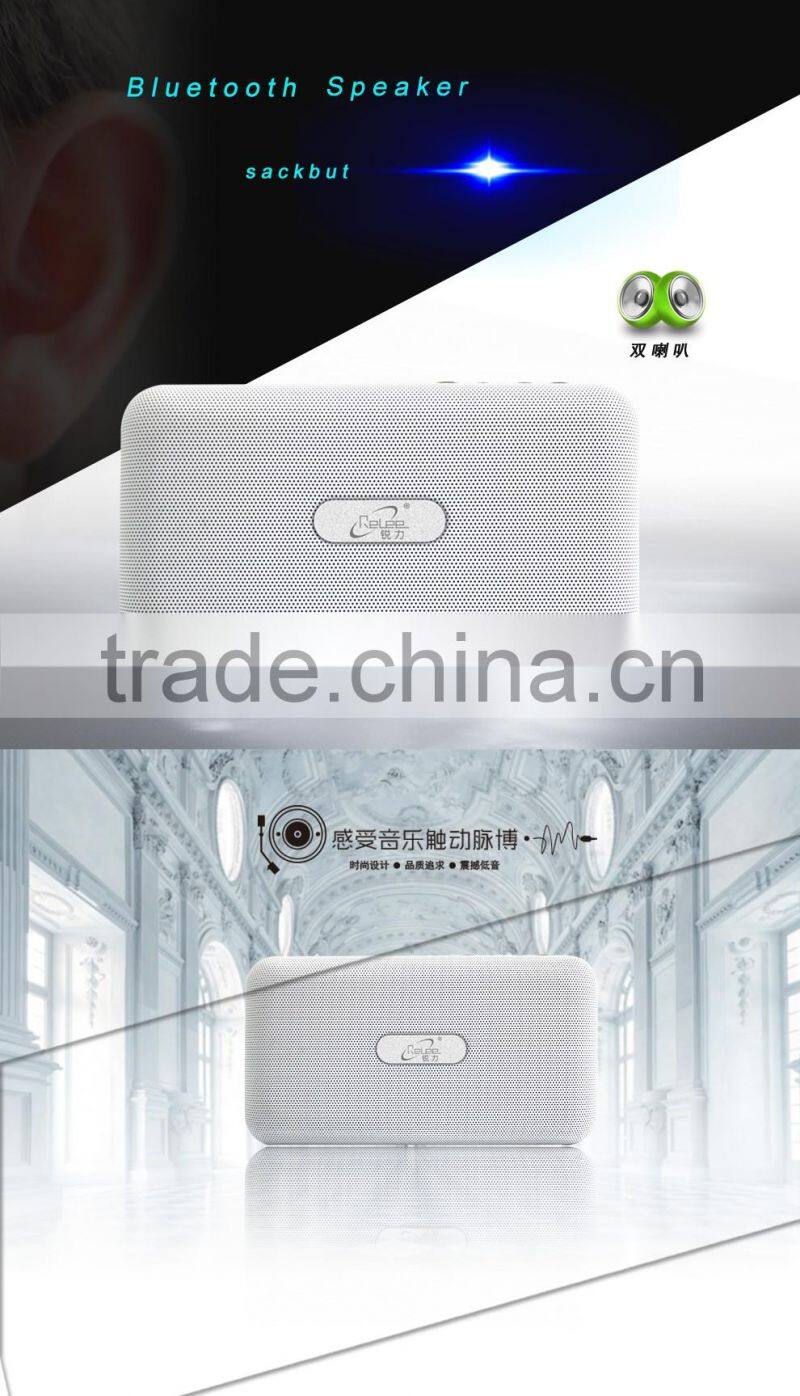 High quality powered portable speaker wireless bluetooth outdoor with CE ROHS FCC