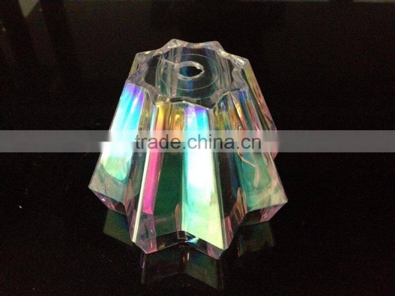 glass coffee table and TV stand decoration crystal accessories