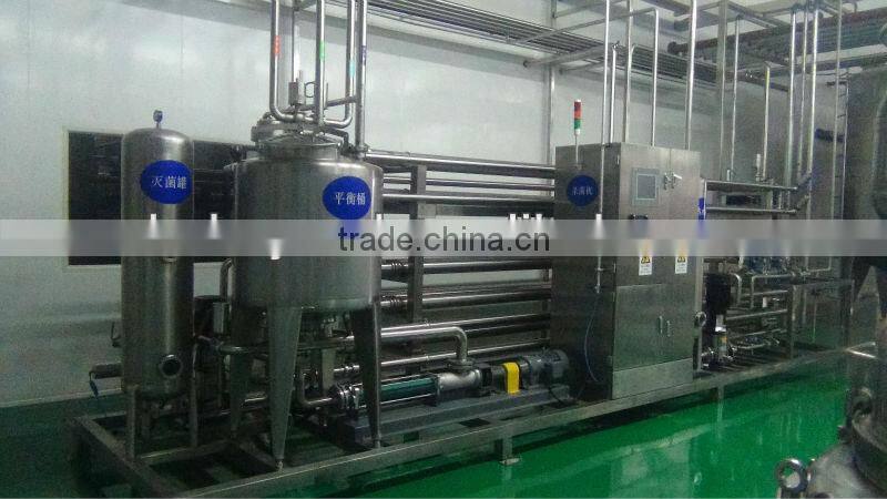 tea leaves extracting or tea powder dissolving tea beverage production line