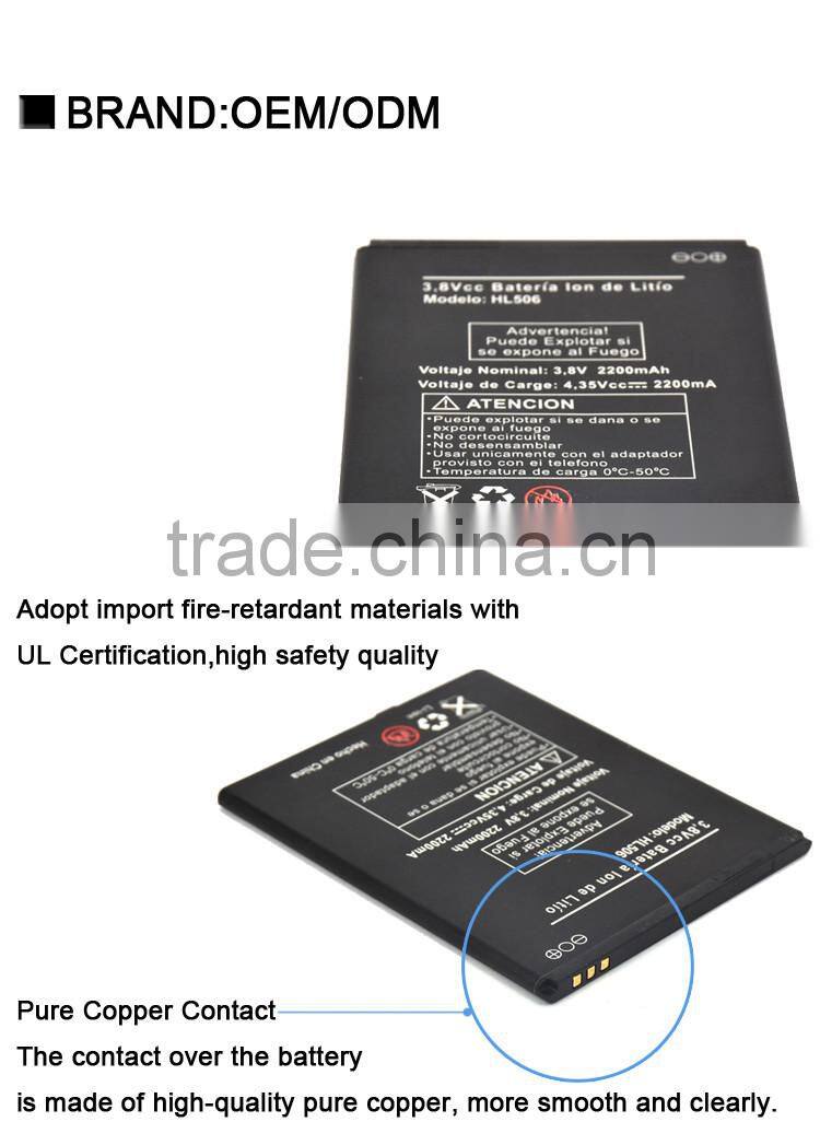 OEM 100% full capacity AAA cell mobile phone battery for avvio 779 775 777 795 792 768 775