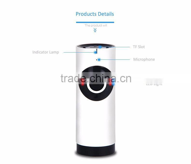 High quality 360 degree 3D 128G sd card wifi ip camera