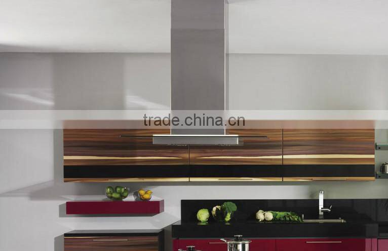 high gloss red kitchen cabinet for small Mini kitchens