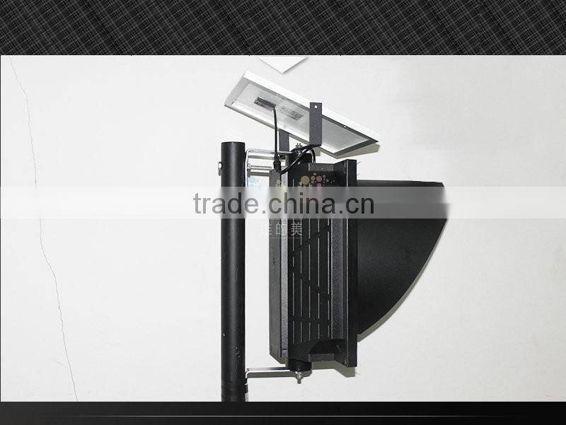 New exclusive 400mm traffic guidance light yellow solar flashing LED strobe warning light