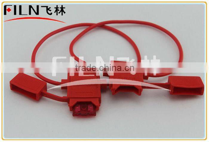 red rubber 20A in-line car fuse holder 250VAC
