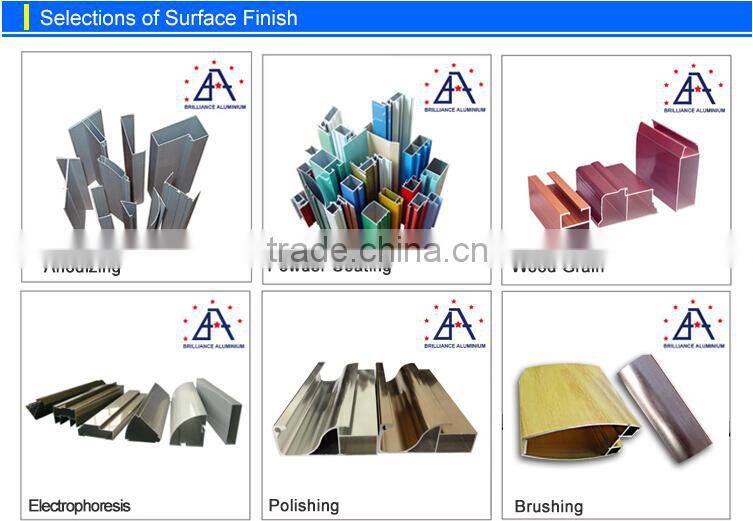 High quality and low price aluminium extrusion profiles for industry