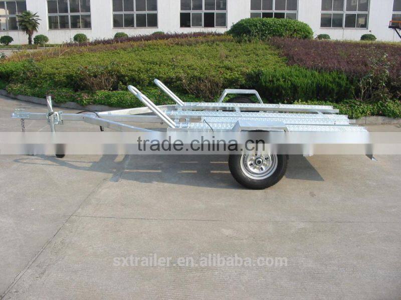 Motorcycle Trailer CMT-39 with Loading Ramp