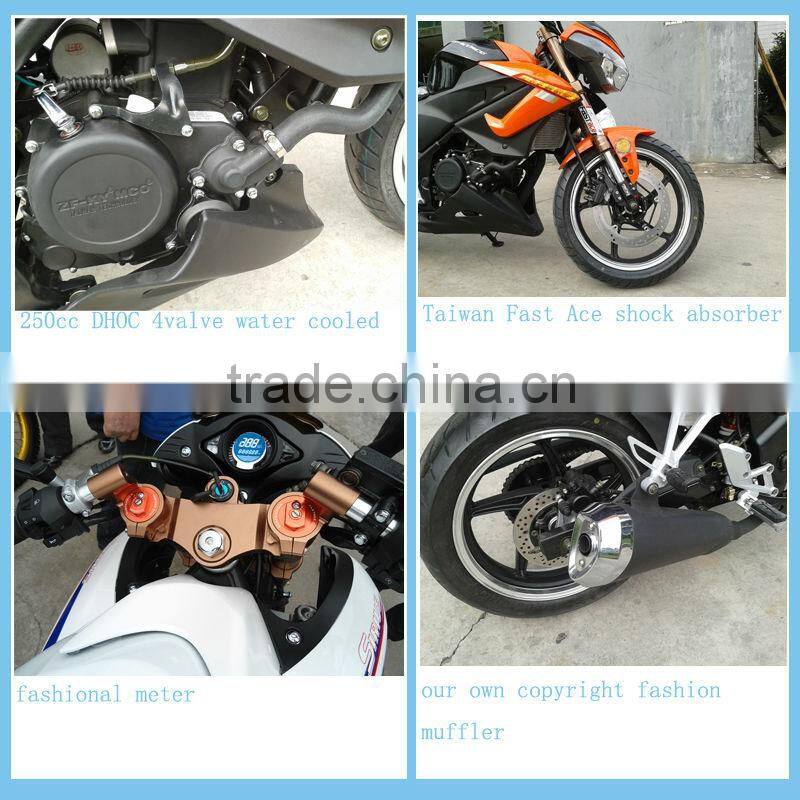 Fashional high quality racing motorcycle for sale(ZF250)