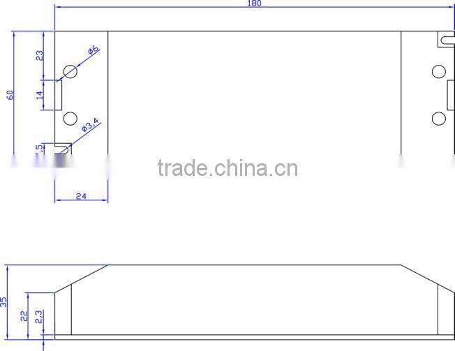 12v 45w constant voltage triac dimmable led driver