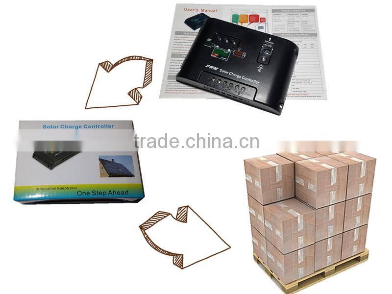12V 24V 5A pwm lighting system solar panel charge controller