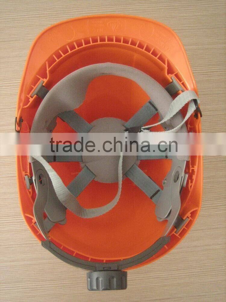 industrial safety helmet with visor and earmuff