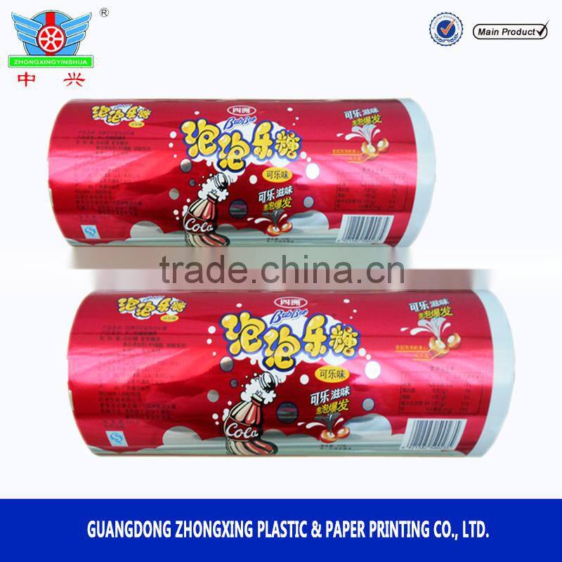 Multilayer printing food flexible packaging plastic roll film